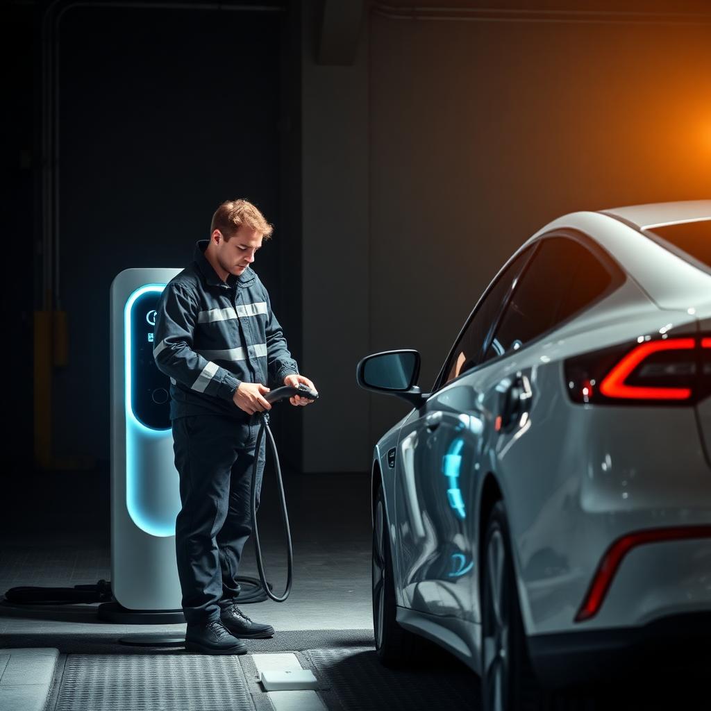 Carregador rápido para carro elétrico